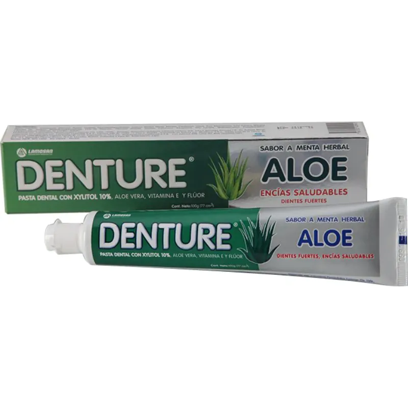CREMA DENTURE ALOE 100 GR - Imagen 1