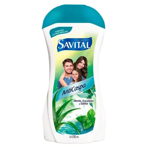 CHA.SAVITAL ANTICASPA MENTA EUCAL.510 ML(MARRANO) - Imagen 1