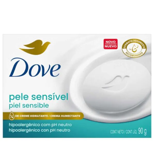 JAB DOVE PIEL SENSIBLE 90GRS(MARRANO) - Imagen 1