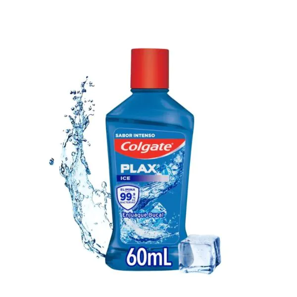 ENJUAGUE COLGATE PLAX ICE 60 ML(MARRANO) - Imagen 1