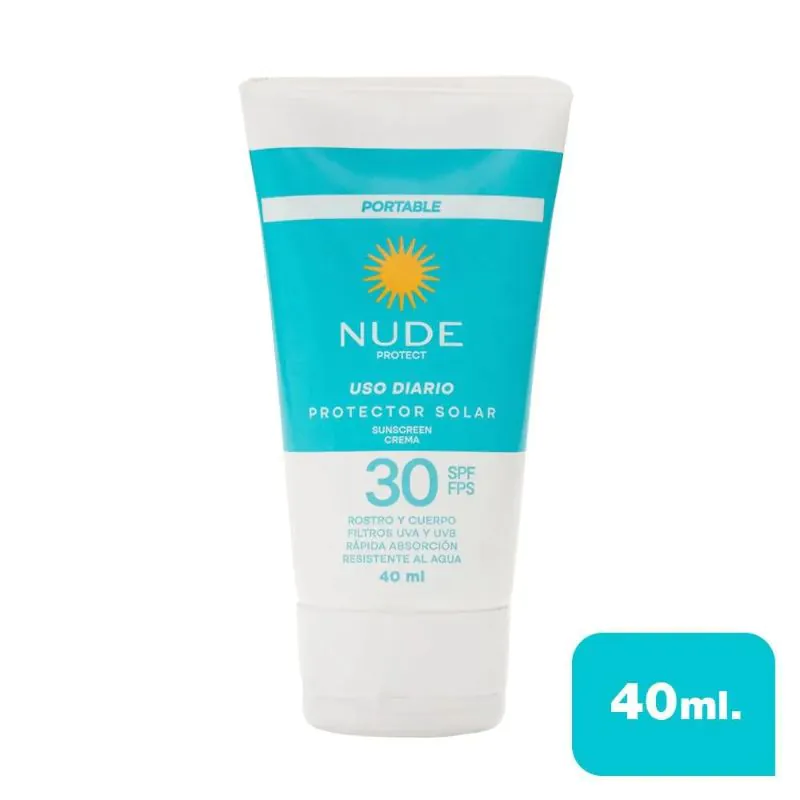 PROTECTOR NUDE SPF 30 PORTABLE 40 ML - Imagen 1