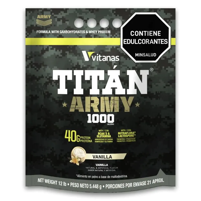 TITAN ARMY BOLSA 12 LIBRAS * - Imagen 1