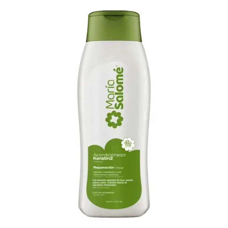 501169 ACOND.MARIA SALOME KERATIN 2 S.SAL 400ML - Imagen 1