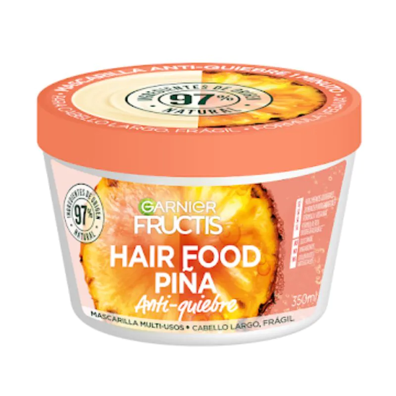 TRA FRUCTIS HAIR FOOD PINA ANTIQUI 350ML - Imagen 1