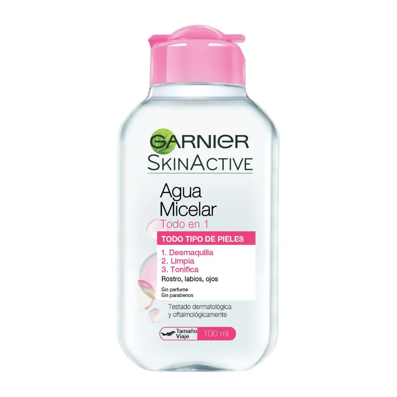 AGUA MICELAR GARNIER SKINACTIVE 100 ML - Imagen 1